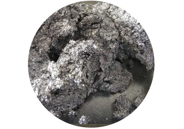 Pasta de aluminio de efecto brillante de alta gama