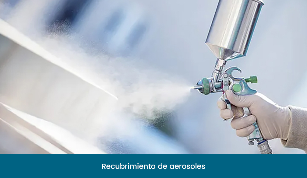 Recubrimientos de aerosol