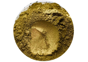 Rico en polvo de pigmento de bronce de oro pálido